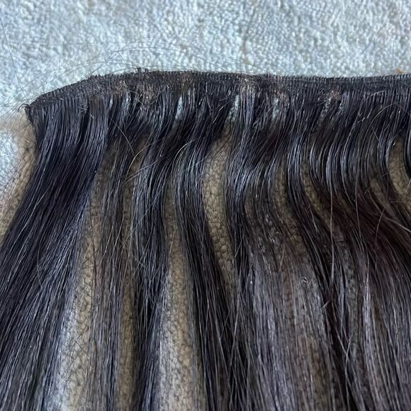 16” Dark Brown Weft 3 Pieces LIKE NEW - Worn in Hair Once